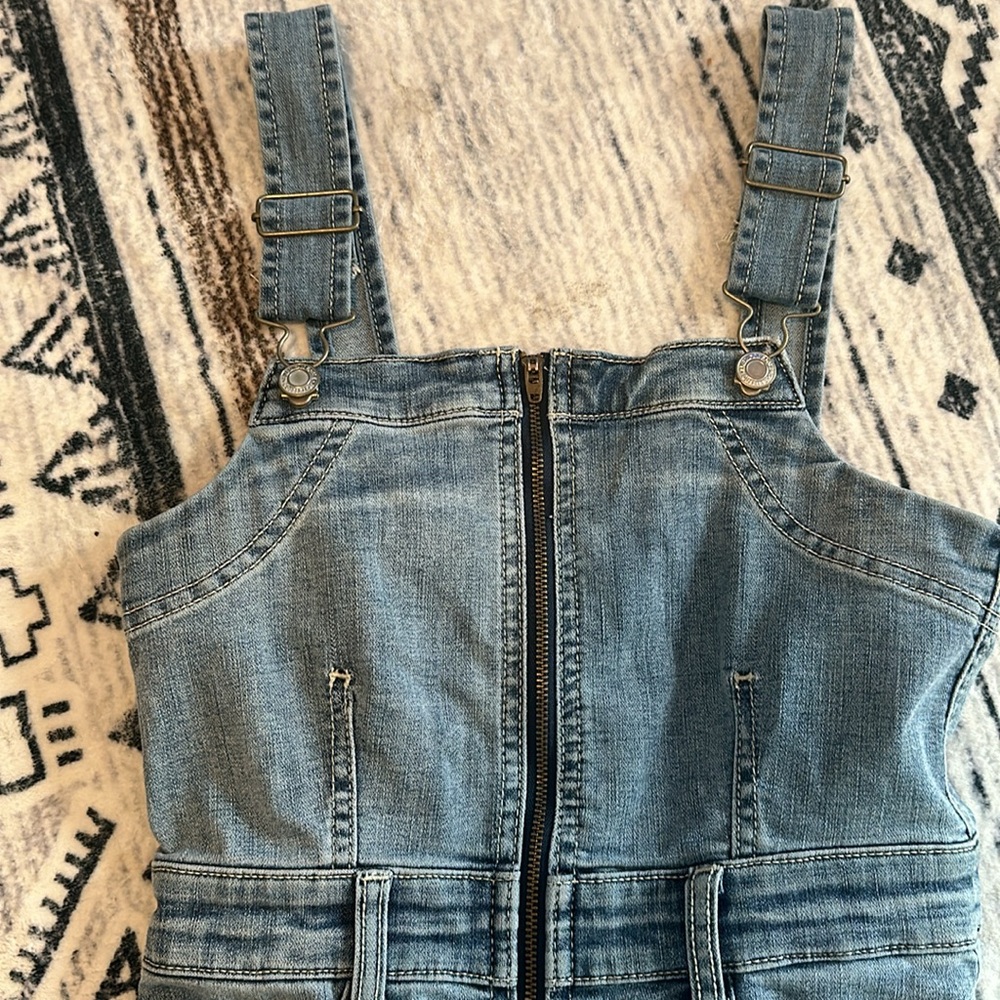 American Eagle Outfitters Denim Overall Dress - Picture 2 of 6